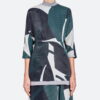 Geometric Colonial Dress