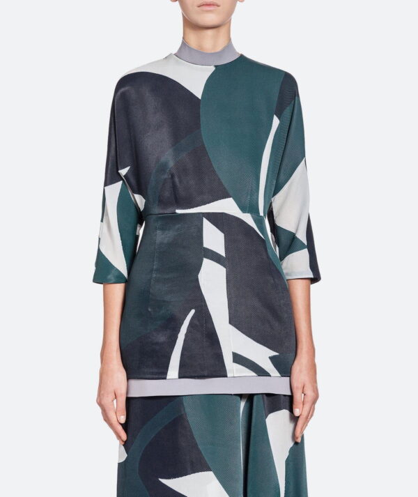 Geometric Colonial Dress