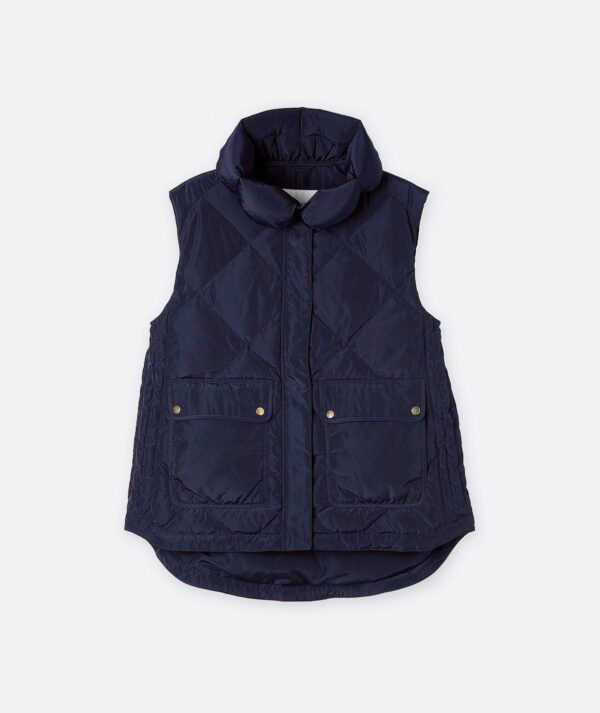 Sleeveless Bomber Vest
