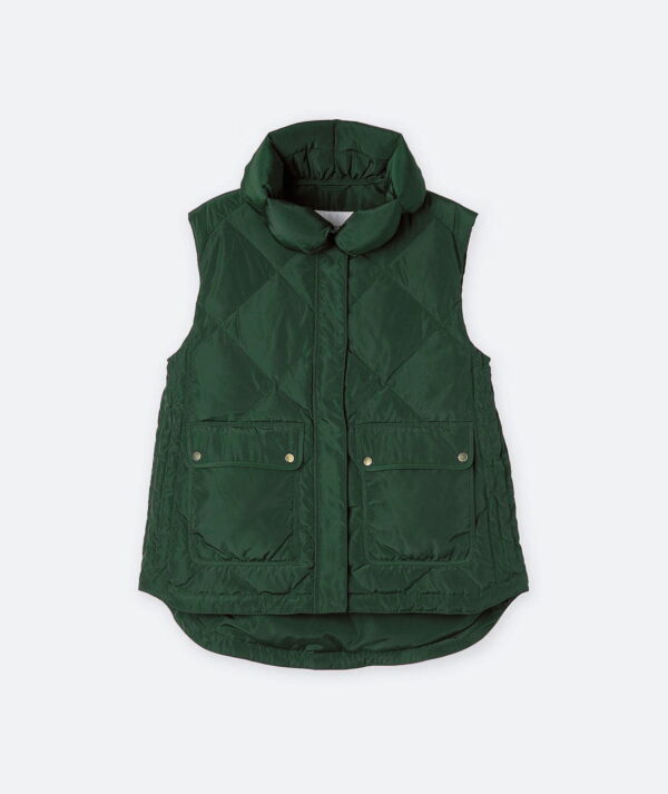 Sleeveless Bomber Vest