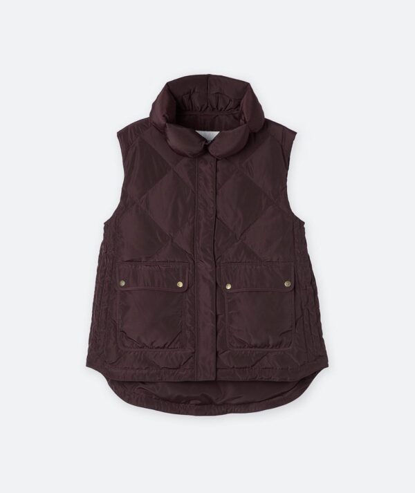 Sleeveless Bomber Vest