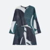 Geometric Colonial Dress