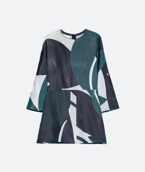 Geometric Colonial Dress
