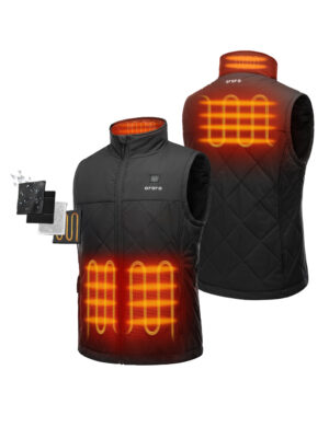 Men's Heated Quilted Vest | Lightweight Warmth | ororo®