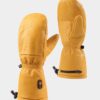"Duluth" Unisex Heated Chopper Mittens - Yellow | ororo®