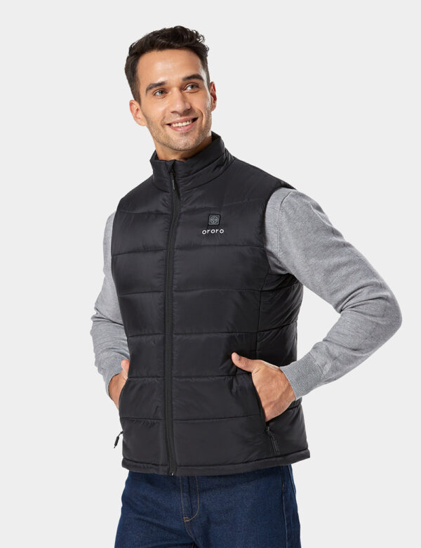 Bundle Deal - Men's Heated Vest & Extra Mini 5K Battery | ororo®