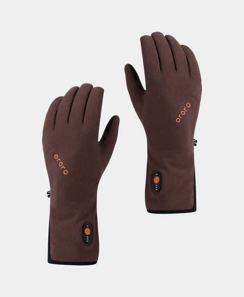 Versatile Glasgow Heated Dralon Liner Gloves | ororo®