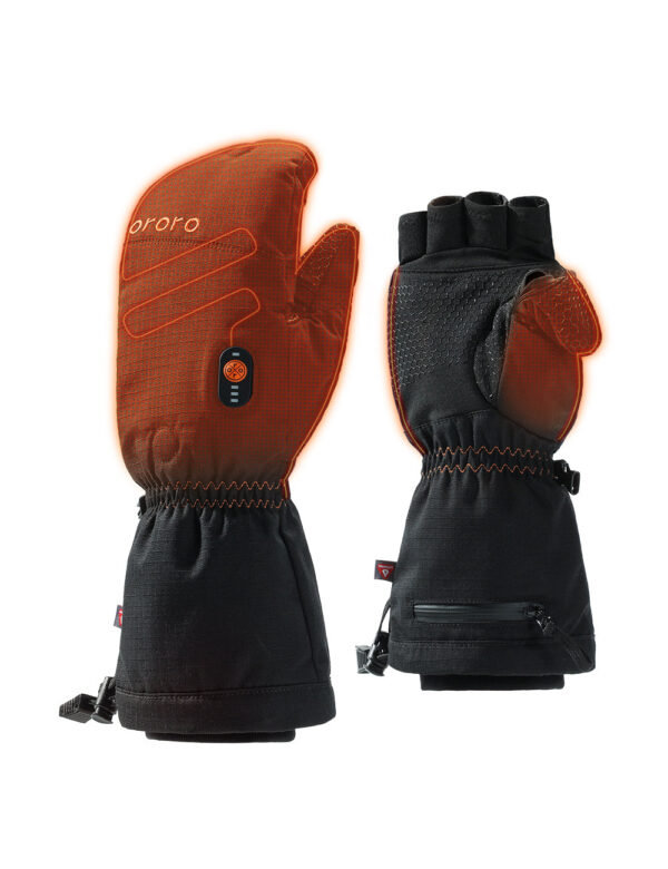 "Fargo" Heated Flip Top Mittens | Convertible Flip-Top | ororo®
