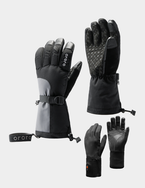 "Twin Cities" 3-in-1 Heated Gloves | All-Weather Versatility | ororo®